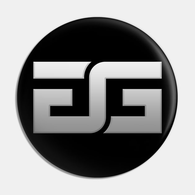 TweaK_GG Small GG Logo Pin by TweaK_GG