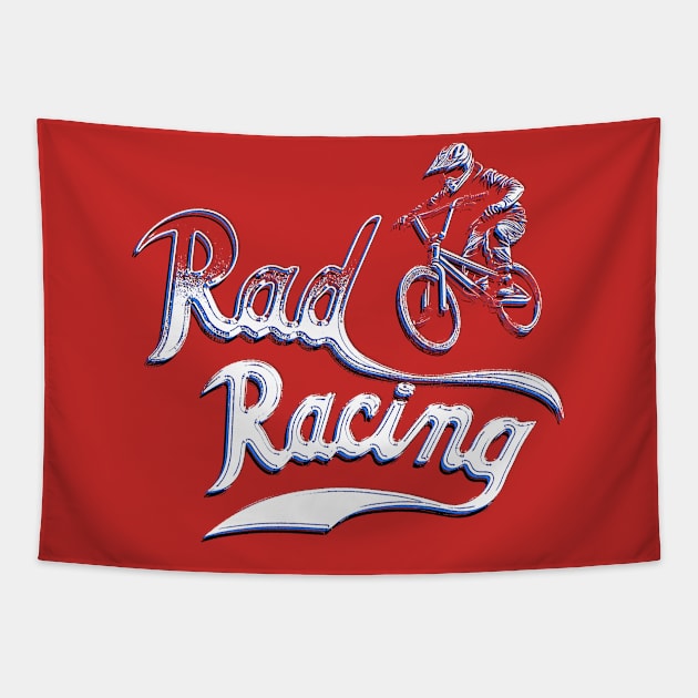 Rad Racing Tapestry by triggerleo