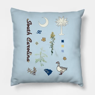 Carolina Cottagecore Aesthetic Sheet Pillow