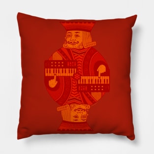 Funny Synthesizer Musician Pillow