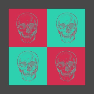 Retro skulls T-Shirt