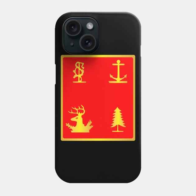 43rd Division Artillery wo Txt Phone Case by twix123844