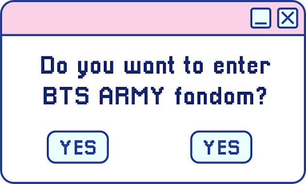 Do you want to enter BTS ARMY fandom Kids T-Shirt by Oricca