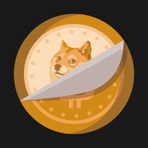 Funny Dogecoin Cryptocurrency, In Doge We Trust, Hodler by EquilibriumArt