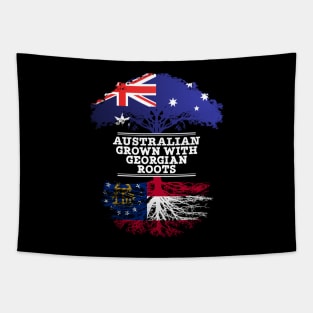 Australian Grown With Georgian Roots - Gift for Georgian With Roots From Georgia Tapestry