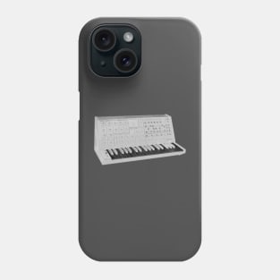 Korg MS20 (negative) Phone Case