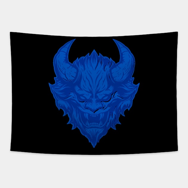 demon face Tapestry by Love My..