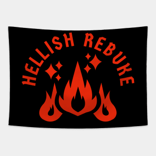 Hellish Rebuke Tapestry
