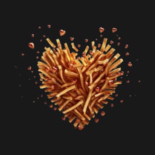 I Love French Fries T-Shirt