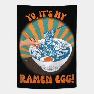 Funny Ramen - Ramen Egg Tapestry