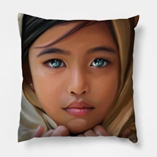 Illustration baby art Pillow