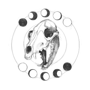 wolf skull T-Shirt