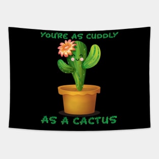 Cuddly As A Cactus Tapestry