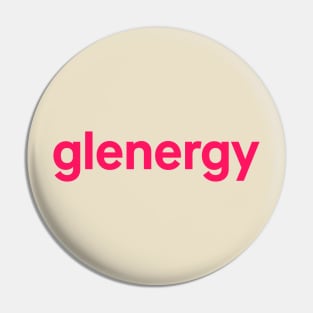 glenergy hot pink text Pin