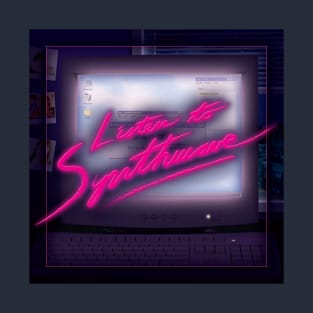 Listen to Synthwave - Late Nights T-Shirt