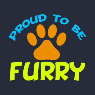 Proud to Be Furry T-Shirt