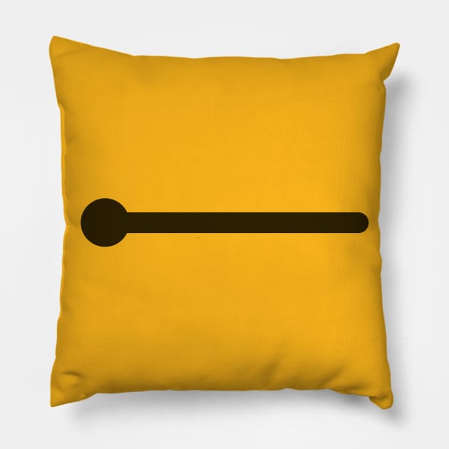 The Witness First Puzzle, Horizontal Pillow by Chrothon