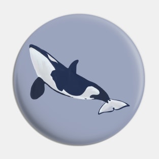 Killer Whale Pin