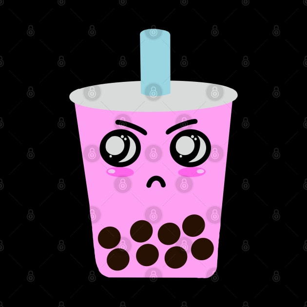 Mad pink boba by tothemoons