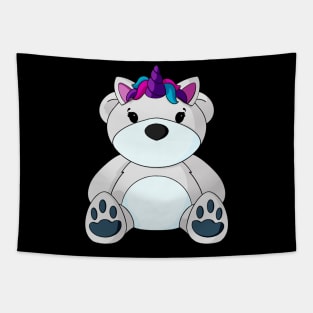 Unicorn Teddy Bear Tapestry