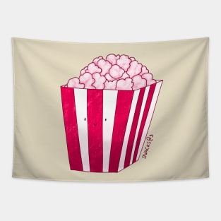 Popcorn in PINK shade Tapestry