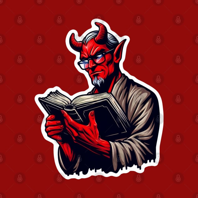 Satan, an underappreciated educator by AiArtireland