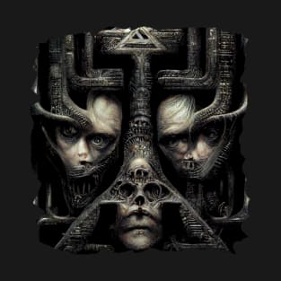 HR Giger - Triforce T-Shirt