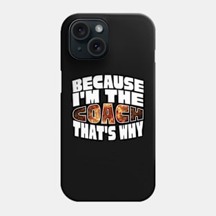 Funny Basketball Coach Dad Phone Case