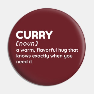 Curry - Funny Definition #1 Pin
