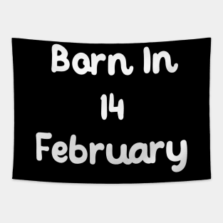 Born In 14 February Tapestry