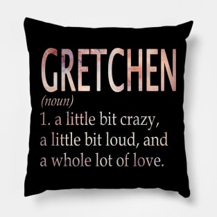 Gretchen Girl Name Definition Pillow