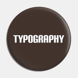 A Guide to Typography Pin