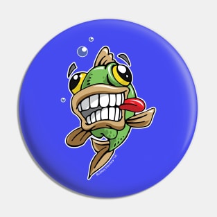 Big Mouth Bass Pin