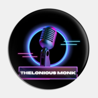 Thelonious Monk // Old Mic Pin