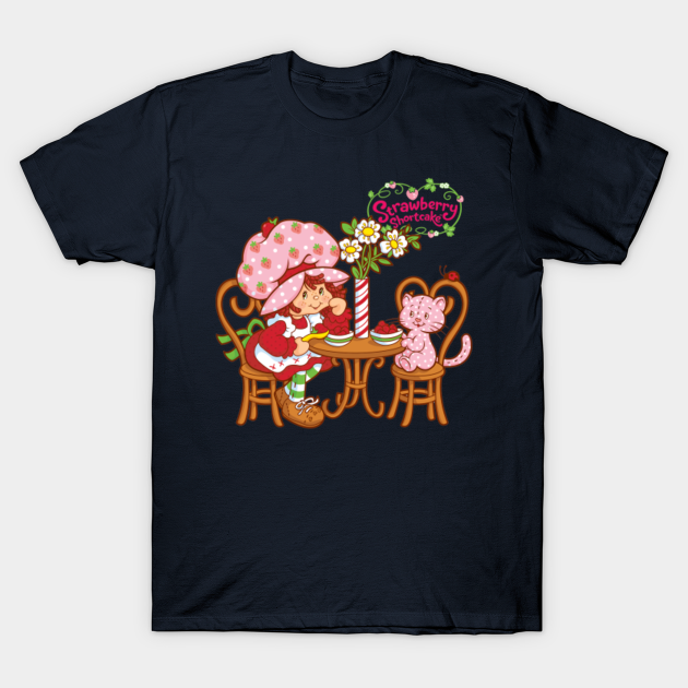 strawberry shortcake and cat - Strawberry Shortcake - T-Shirt