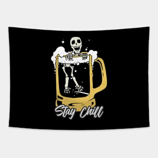 Skeleton Drink Mug Tapestry