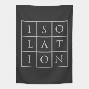 Isolation, silver Tapestry