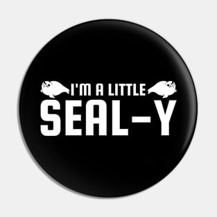 Seals Pun Joke Ocean Fur True Antarctic Pin