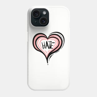 Love hate Phone Case