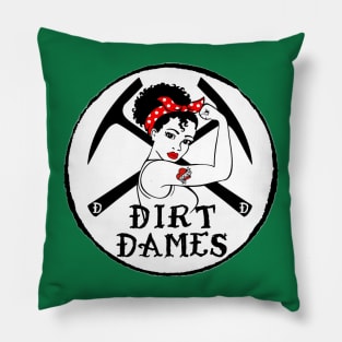 Dirt Dame Curls Pillow