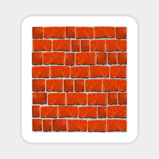 Brick wall Magnet