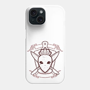 Carrot and Knife Coat of Arms Phone Case