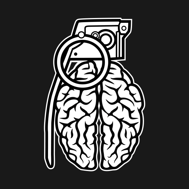 Brain Grenade by lldesigns