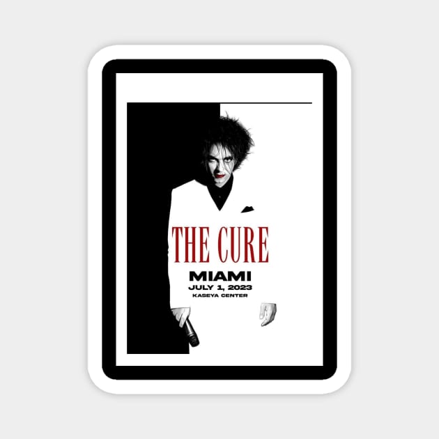 TheCure SCARFACE MIAMI LIMITED Magnet by MinistryofNoise
