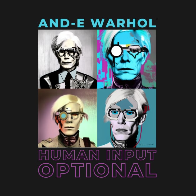 And-e Warhol: human Input Optional Color by And-e Warhol