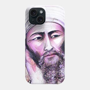 Averroes Pink Portrait | Averroes Artwork 8 Phone Case