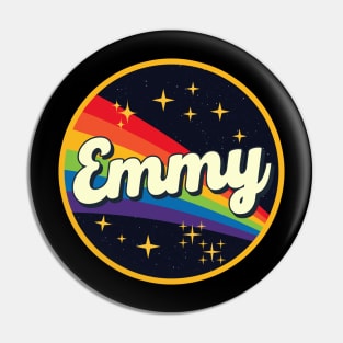 Emmy // Rainbow In Space Vintage Style Pin