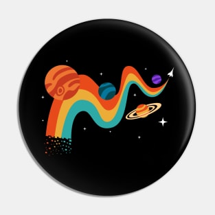 Outer Space Adventure Pin