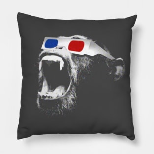 3D Chimp Pillow