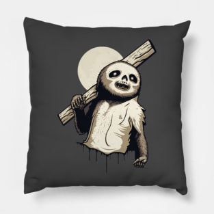 Zombie Sloth Pillow